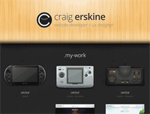 Tablet Screenshot of craigerskine.com